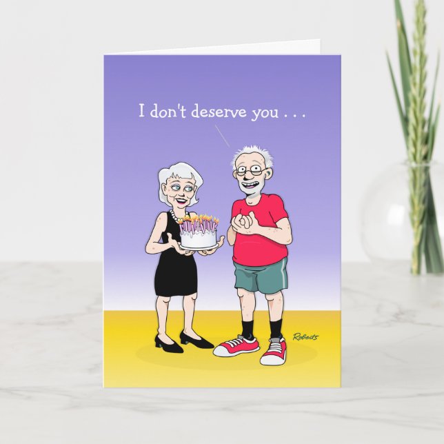 Tarjeta de aniversario de Boda "That's Life" (Anverso)