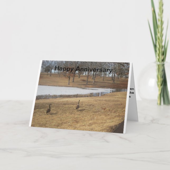 tarjeta de aniversario de bodas (Anverso)