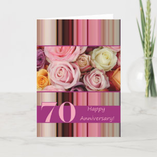 Tarjeta de aniversario de bodas número 70 - Raya d