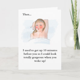 Tarjeta de Aniversario de Dejar que todo vaya