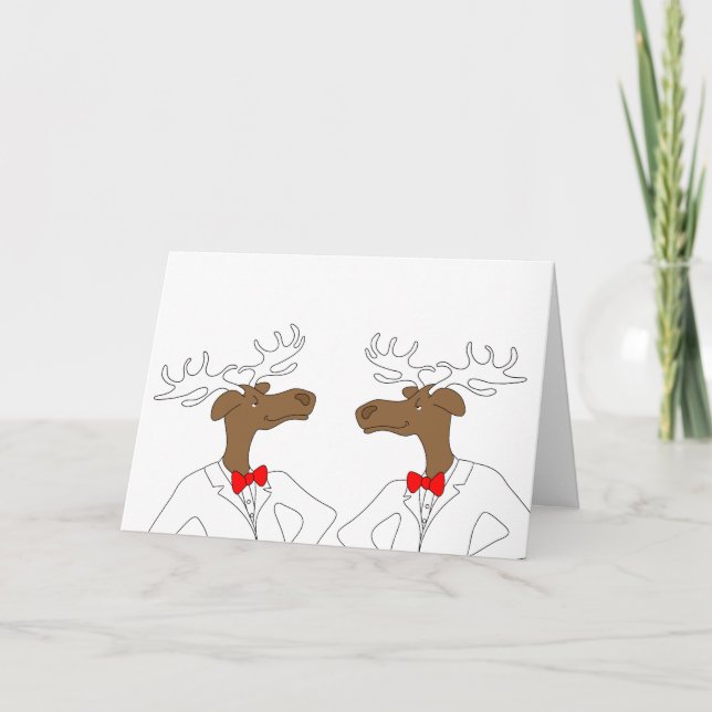 Tarjeta de Aniversario de Dos Bucks (Anverso)