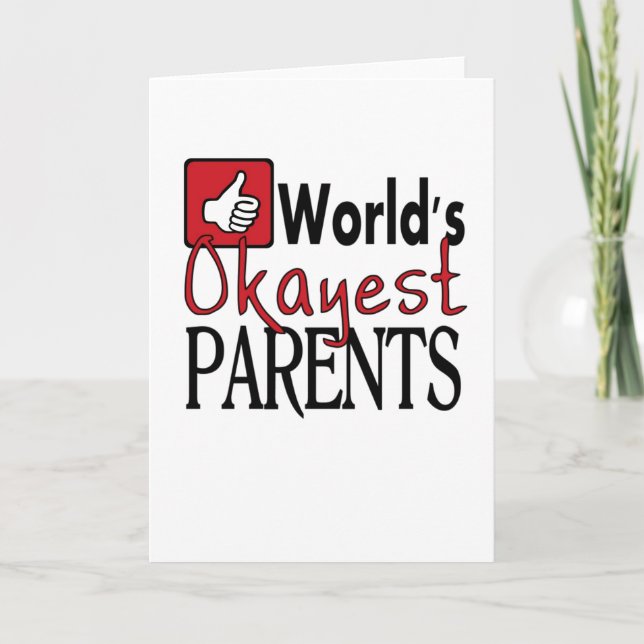 Tarjeta de aniversario de los padres más famosos d (Anverso)