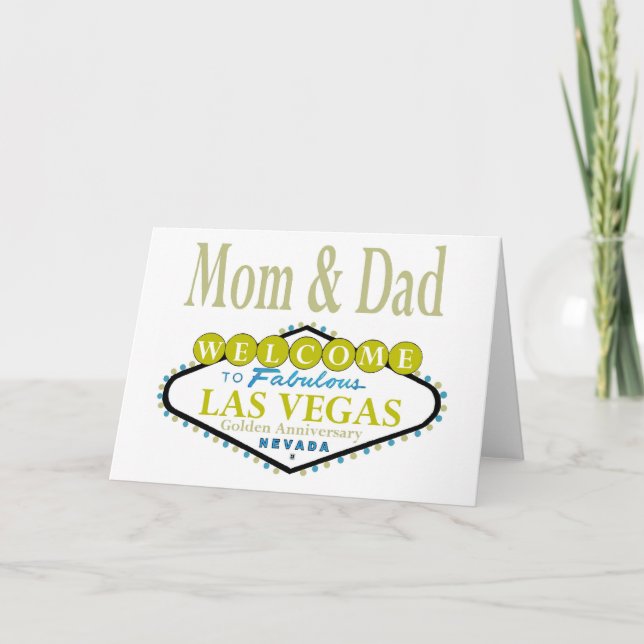 Tarjeta de Aniversario de Mamá y Papá (Anverso)