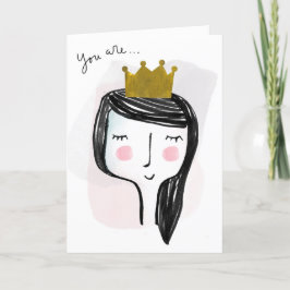 Tarjeta de Aniversario de mi Reina