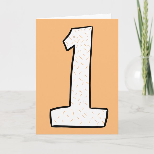 Tarjeta de aniversario de One Things (Anverso)