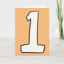 Tarjeta de aniversario de One Things