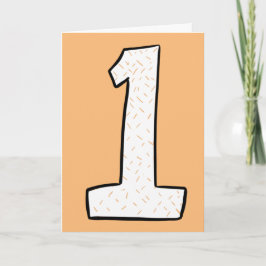 Tarjeta de aniversario de One Things