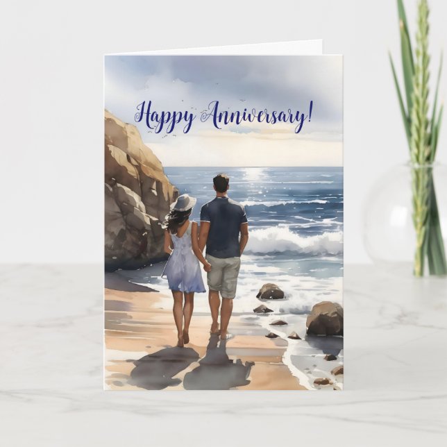 TARJETA DE ANIVERSARIO DE PAREJA (Anverso)