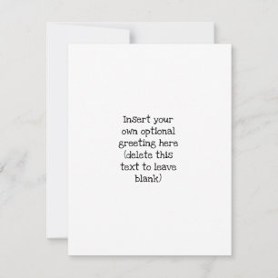 Tarjeta de Aniversario de un año con Sencillez Per