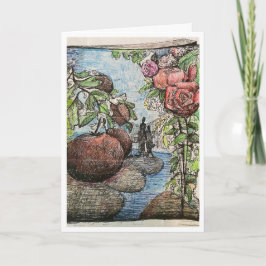 Tarjeta de aniversario de Willing Heart