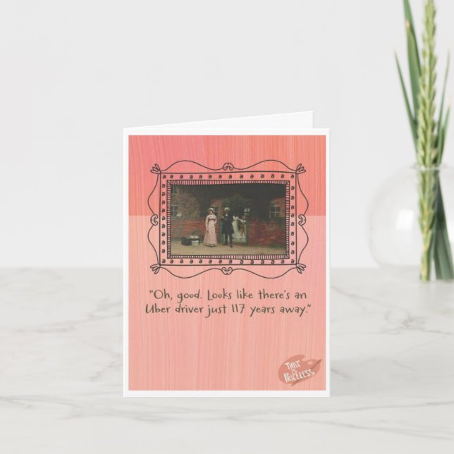 TARJETA DE ANIVERSARIO DEL CONDUCTOR DE UBER (Anverso)