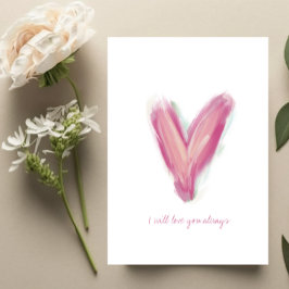 Tarjeta de Aniversario del Corazón Moderno