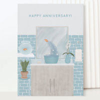Tarjeta de aniversario divertida