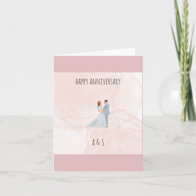 tarjeta de aniversario dulce (Anverso)