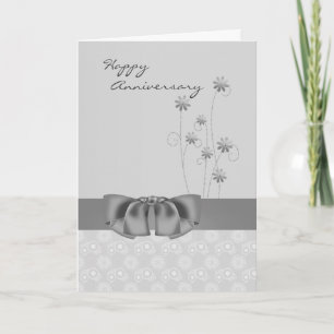 Tarjeta de aniversario elegante - Propósito genera