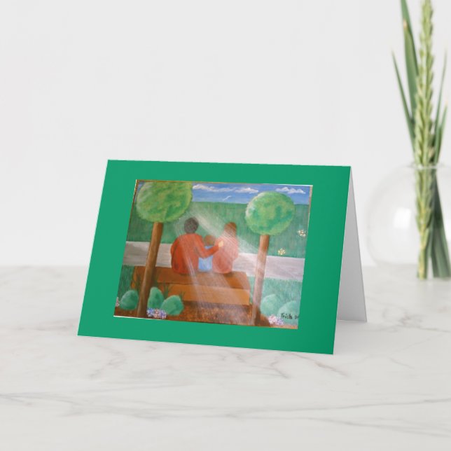 Tarjeta de aniversario feliz (Anverso)