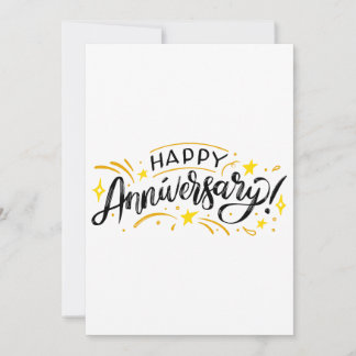 Tarjeta de aniversario feliz