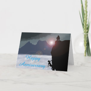 Tarjeta de aniversario feliz