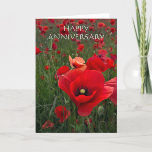 Tarjeta de Aniversario Feliz de Campo de Disamapol