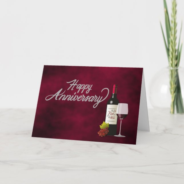 Tarjeta de Aniversario Jugativo Inspirada En El Vi (Anverso)