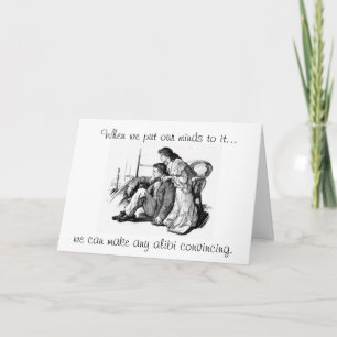 Tarjeta de aniversario para cómplice