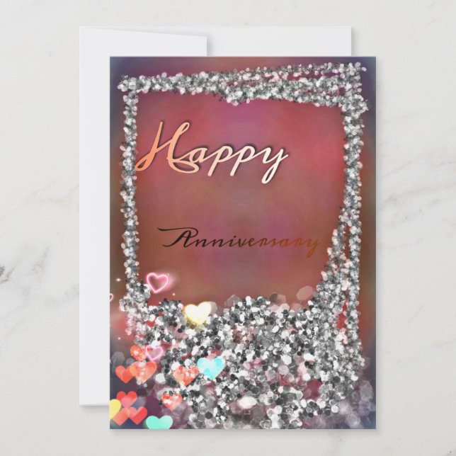 Tarjeta de aniversario para ella (Anverso)