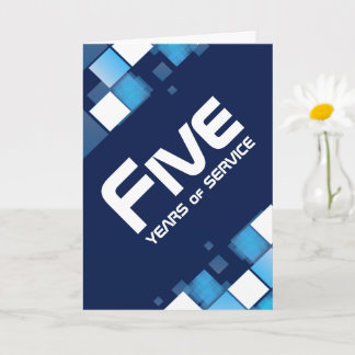 Tarjeta de aniversario para empleados de hito tecn