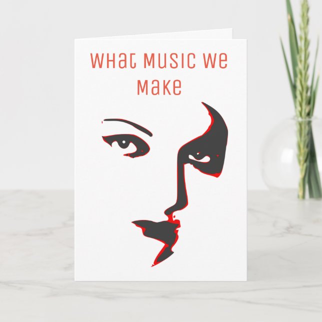 Tarjeta de aniversario para niños de la noche (Anverso)