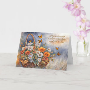 Tarjeta de aniversario para primo y esposa o marid