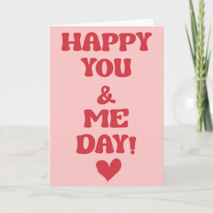 Tarjeta de Aniversario "Tú Y Yo"
