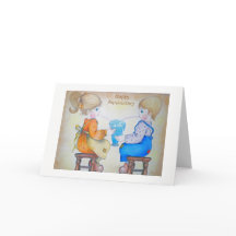 Tarjeta de aniversario - Tú, yo y un cielo azul te