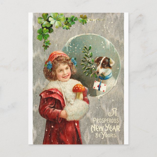 Tarjeta de Año Nuevo (Anverso)