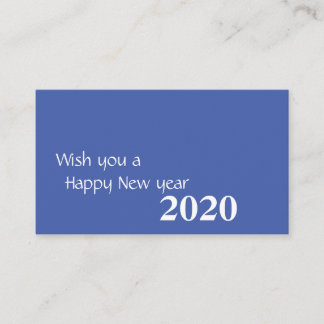 Tarjeta de Año Nuevo