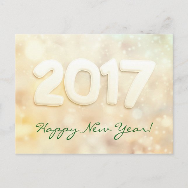 Tarjeta de Año Nuevo 2017 (Anverso)