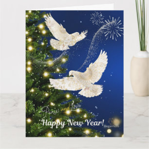 Tarjeta de Año Nuevo de Boganhues