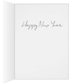 Tarjeta de Año Nuevo Feliz