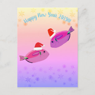 Tarjeta de Año Nuevo Feliz