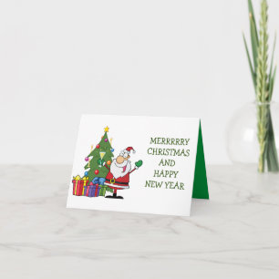 TARJETA DE AÑO NUEVO FELIZ/FELIZ