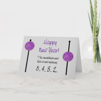 Tarjeta de Año Nuevo / Invitación de embarazo