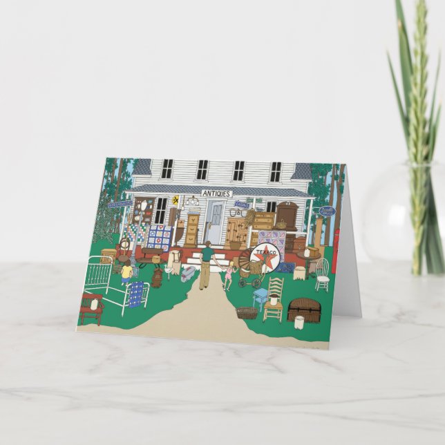 Tarjeta de antigüedades (Anverso)