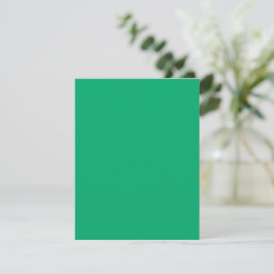 Tarjeta de Anuncio de Apartamento Verde Esmeralda