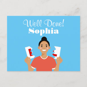 Tarjeta de anuncio de avatar de nuevo conductor