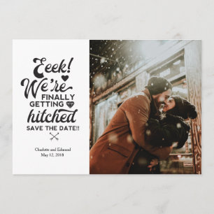 Tarjeta de anuncio de boda