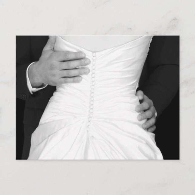 Tarjeta de Anuncio de Fecha de Boda (Anverso)