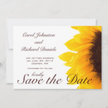 Tarjeta de anuncio de fecha de boda floral con fot