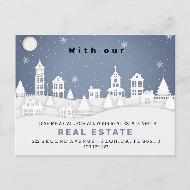 Tarjeta de anuncio de MATCHMAKER REAL ESTATE (Anverso)