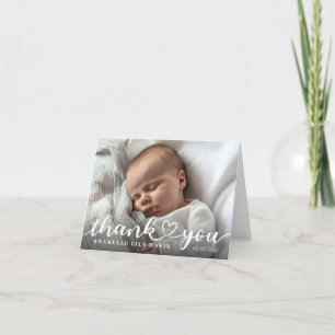 Tarjeta de anuncio de nacimiento de la foto, se un