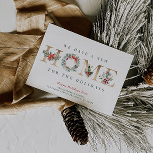 tarjeta de anuncio de Navidad