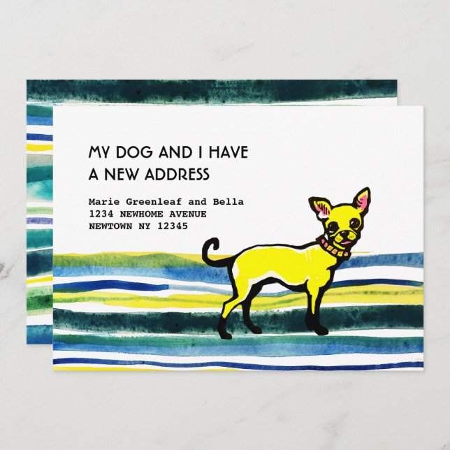 Tarjeta de anuncio plana (Anverso / Reverso)