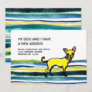 Tarjeta de anuncio plana